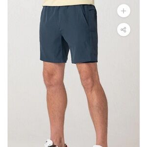 Swet Tailor Lined 7” Active Shorts Admiral Blue Size 2XL NEW